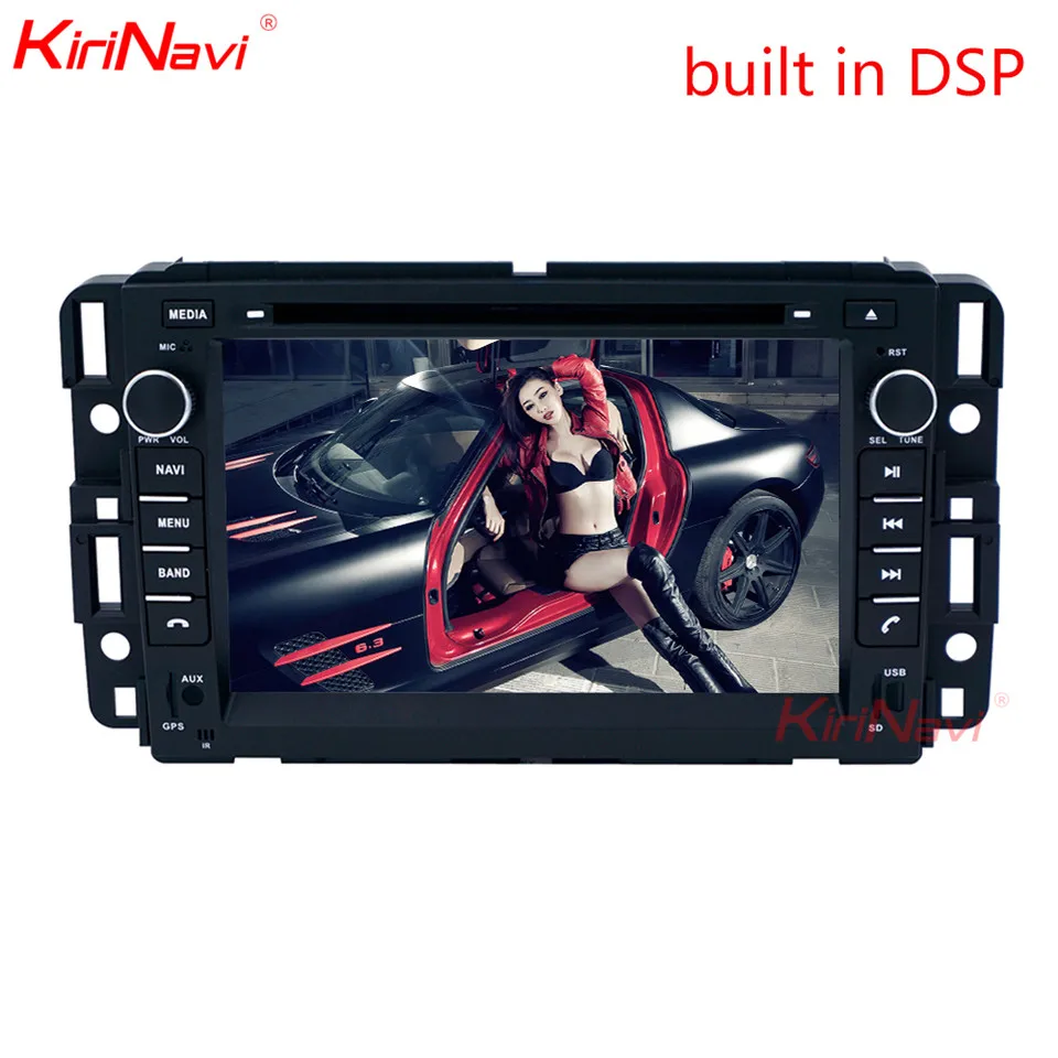 Perfect KiriNavi 7" Touch Screen Android 4.4 Car Stereo For Chevrolet GMC Car Radio GPS Navigation Bluetooth built In DSP Sound System 0