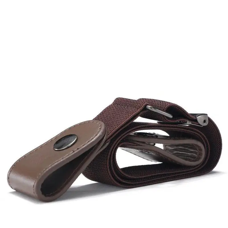 Buckle-Free Belt for Jean Pants Dresses No Buckle Stretch Elastic Waist Belt Women/Men No Bulge No Hassle Generalsize Waist Belt - Image 4