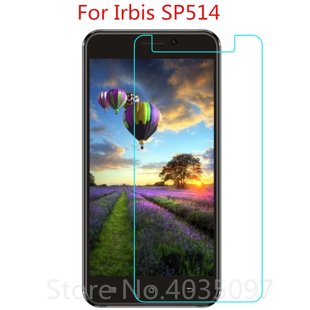

2.5D 9H Tempered Glass For Irbis SP514 Glass on Phone Film Protective Screen Protector For Irbis SP514 Glass