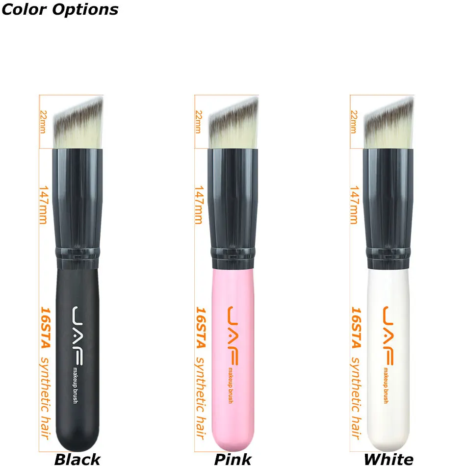 Rofessional Loose Powder Blush Makeup Brush Foundation Brush Flat Oblique Head Face Cosmetic Contour Make Up Brush Beauty (2)
