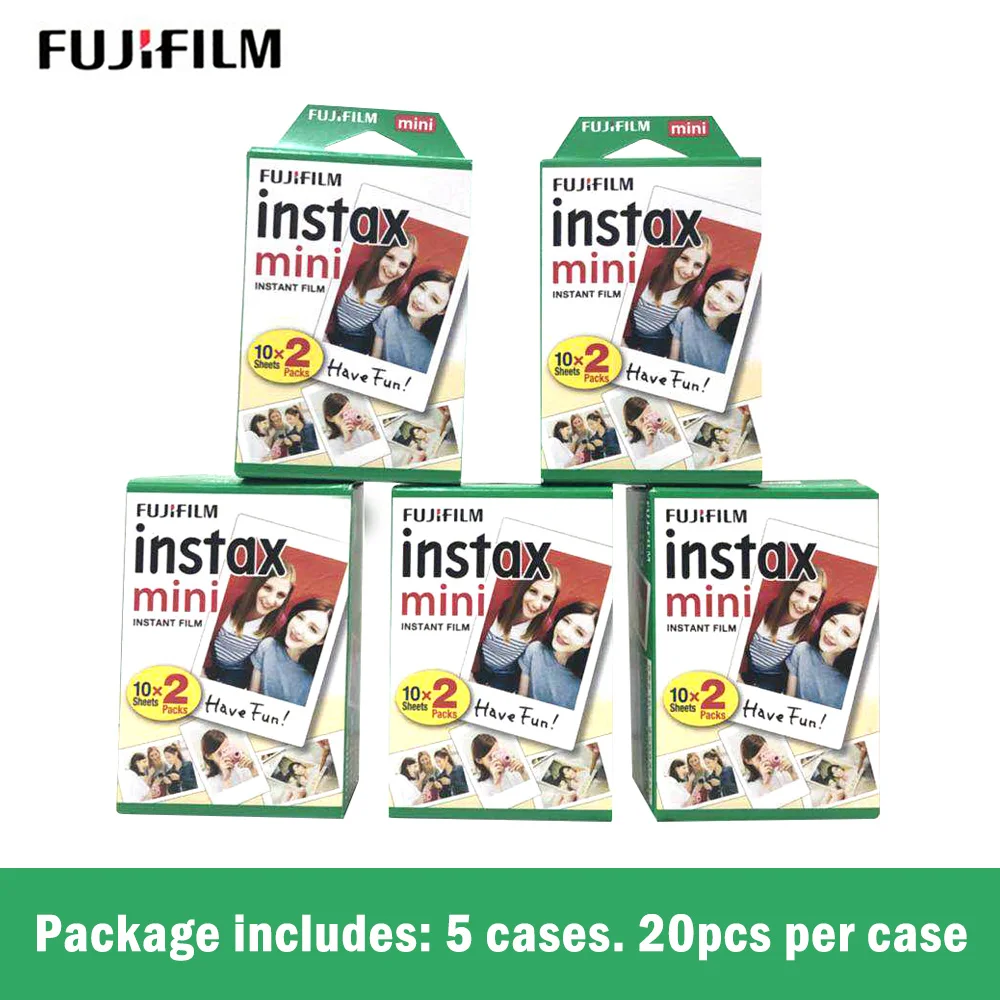 Пленка Fujifilm instax mini8 100 листов фотонаклейки Fuji instsnt для mini9 7s 25 50s 90 бумага мгновенной