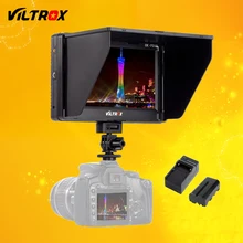 Viltrox 7 »DC-70 II Clip-on HD ЖК-HDMI AV Вход Камеры видео Монитор Дисплей и Аккумулятор и Зарядное Устройство для Canon Nikon DSLR BMPCC