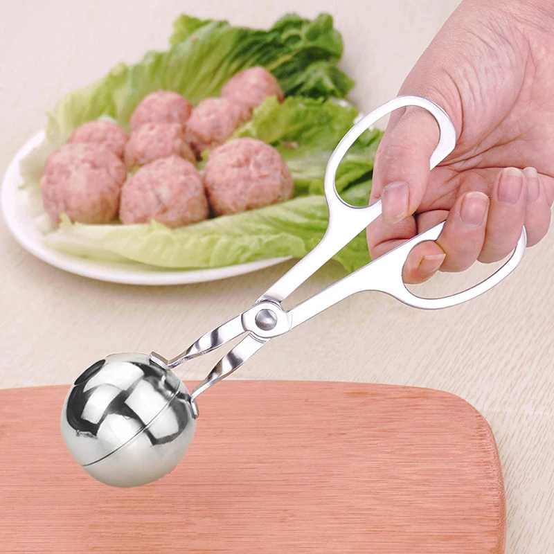 Meatball зажим из нержавеющей стали щипцы для птицы Кухонные гаджеты формы мясных