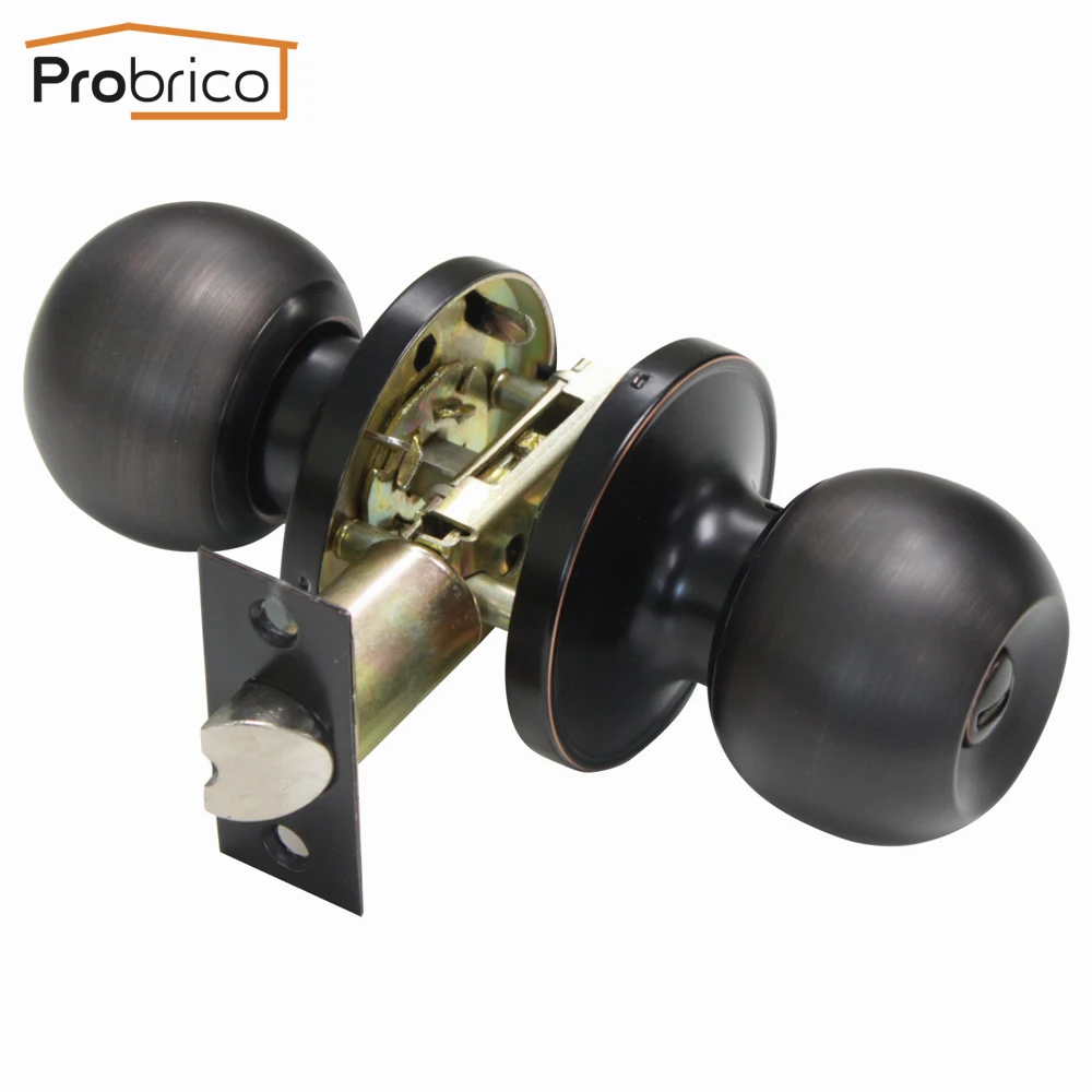 Probrico Interiordoor Handles Oil Rubbed Bronze Front Back