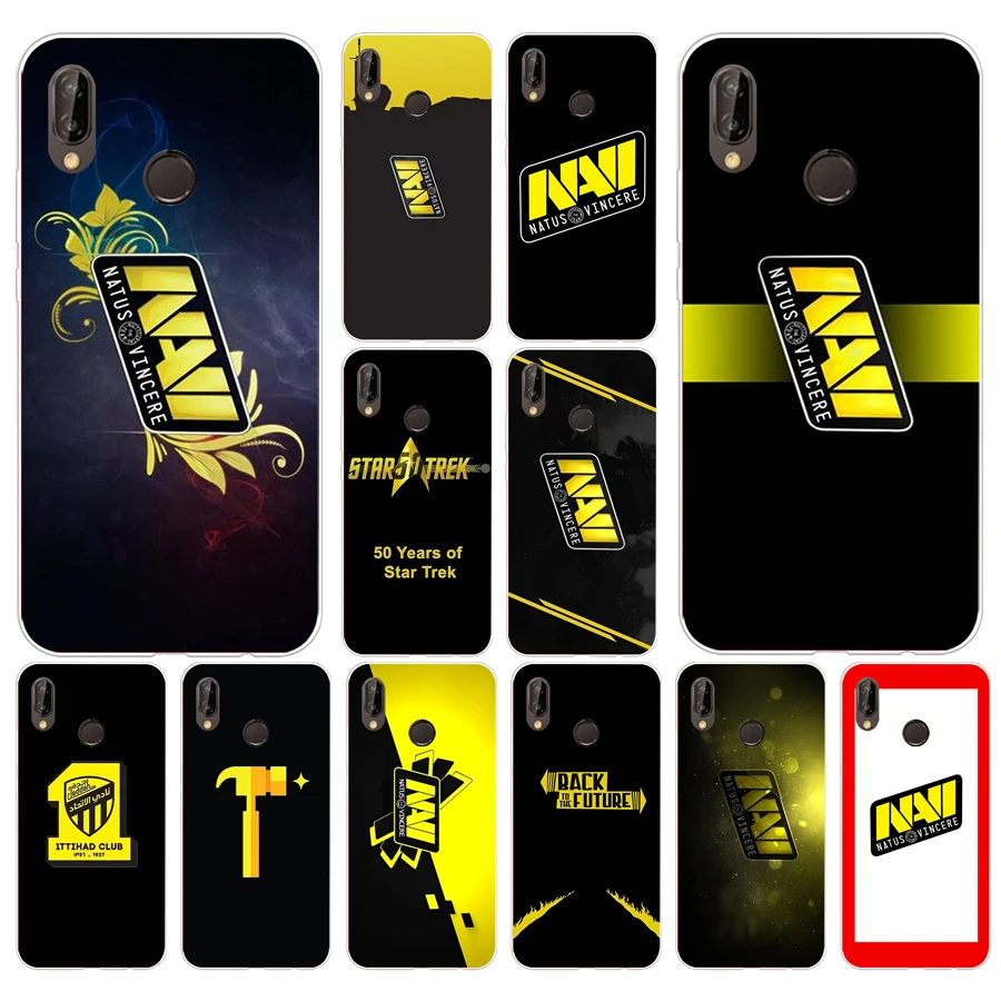 

234FG natus vincere navi Flexible slim Soft Silicone Tpu Cover Case for huawei p20 lite mate 20 lite