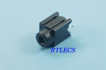 

Phone Jack 3.5mm 1/8" 4 contact 3 conductor Tip Ring Sleeve stereo audio socket through hole vertical PCB with switch
