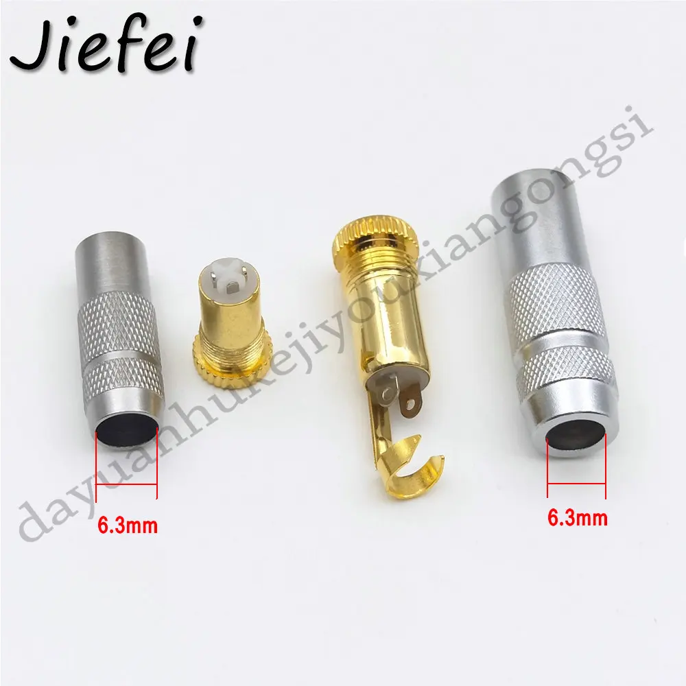 50pcs 2 5mm 3 5mm stereo Female Jack Socket DIY Repair Headphone Plug Port Audio Cable Connector Adapter With Screw