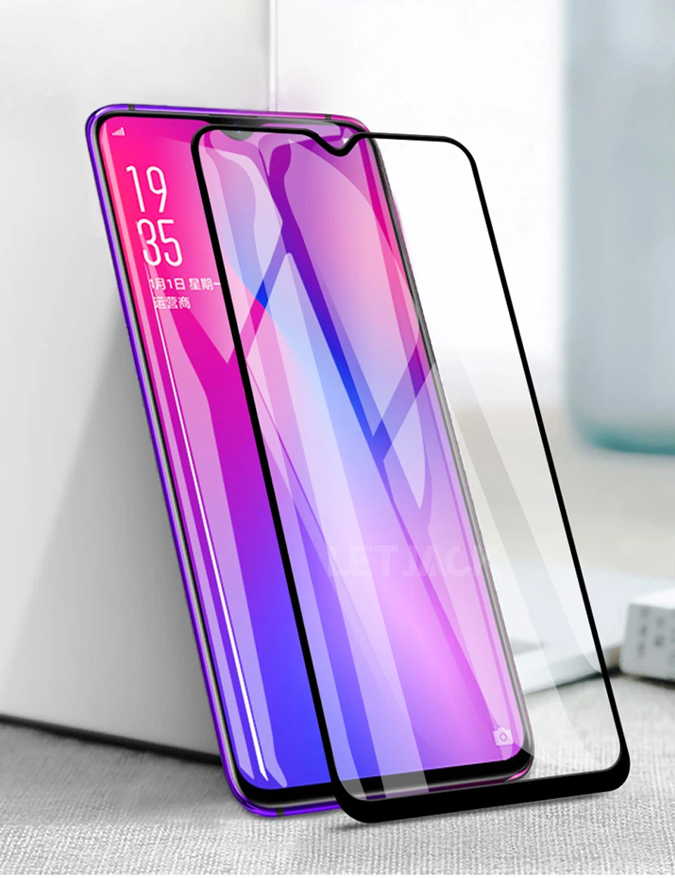 Full cover tempered glass for oppo F7