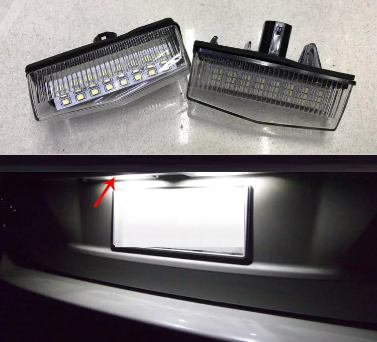 

For ALPHARD VELLFIRE 30 License Plate Decorative Light LED