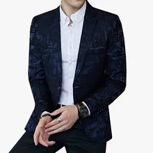 Striped Pattern Blazers Mens Slim Fit Blazer Slim Business Casual Male Stylish Spring Autumn Korean version Suit Jacket Striped Pattern Blazers Mens Slim Fit Blazer Slim Business Casual Male Stylish Spring Autumn Korean version Suit Jacket