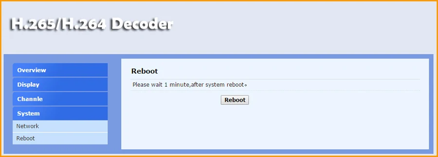 Reboot