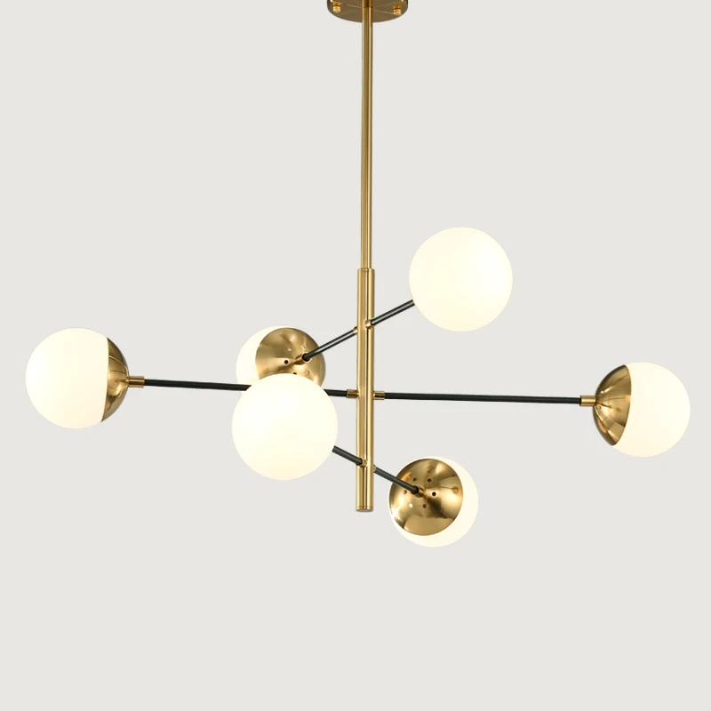 

Modern style living room bedroom minimalist restaurant pendant light Nordic clothing decoration glass ball pendant lamp