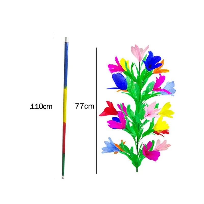 Исчезающая исчезающая банка в цветок Серебряная лоза для сценического искусства Волшебные трюки для профессиональных волшебных аксессуаров