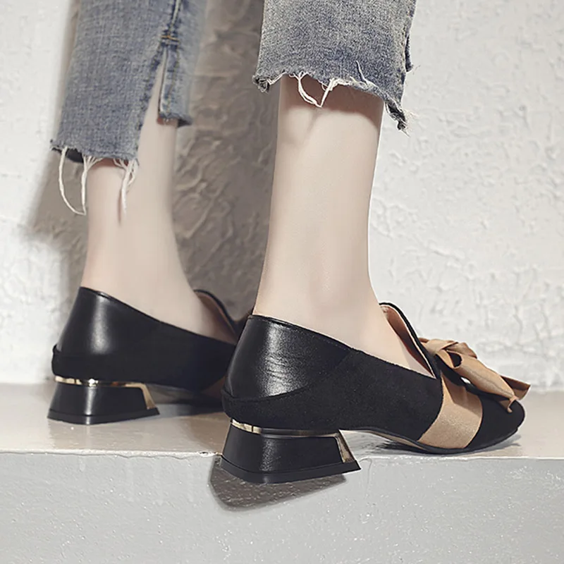 square toe heel shoes