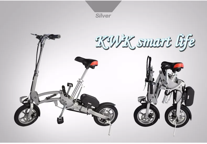 Sale Foldable Electric Bike Mini Cycling 10A E-Bicycle 19