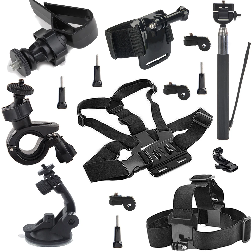 Accessoires Handheld Monopod Kit for Sony Action Cam AS20 AS200V AS15 FDR-X1000V W 4K HDR-AS30V HDR-AS100V HDR-AZ1 Mini Kit AS10