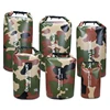 Promoción Canoa flotante para exteriores, kayak, Camping, impermeable, Camo, bolsa seca, paquete de bolsas de Trekking de Río MR5B8ypk