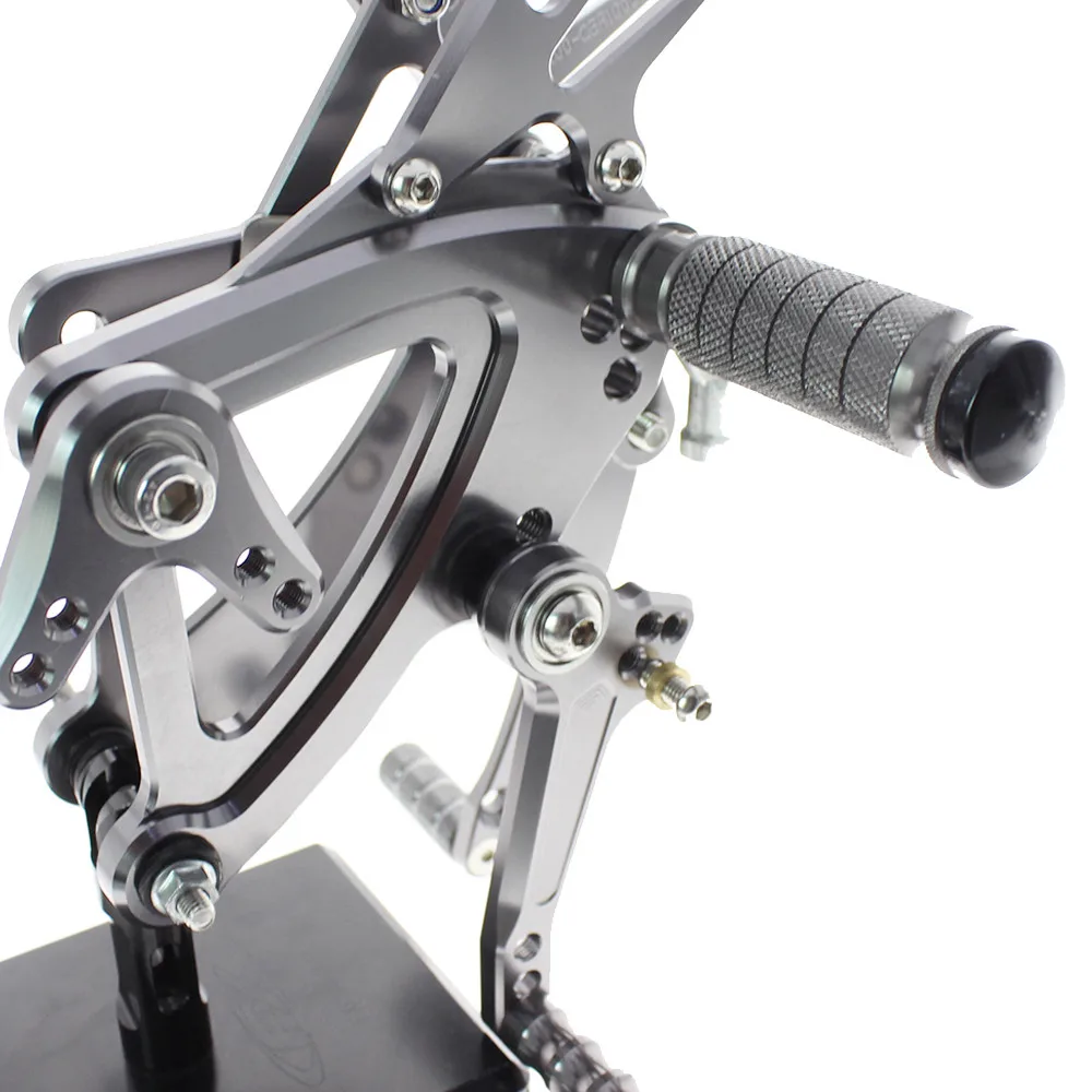 CNC Алюминиевые мотоциклетные подножки для ног педали Honda CBR500R CBR400R CB500F CB400F 2013 2017 2014