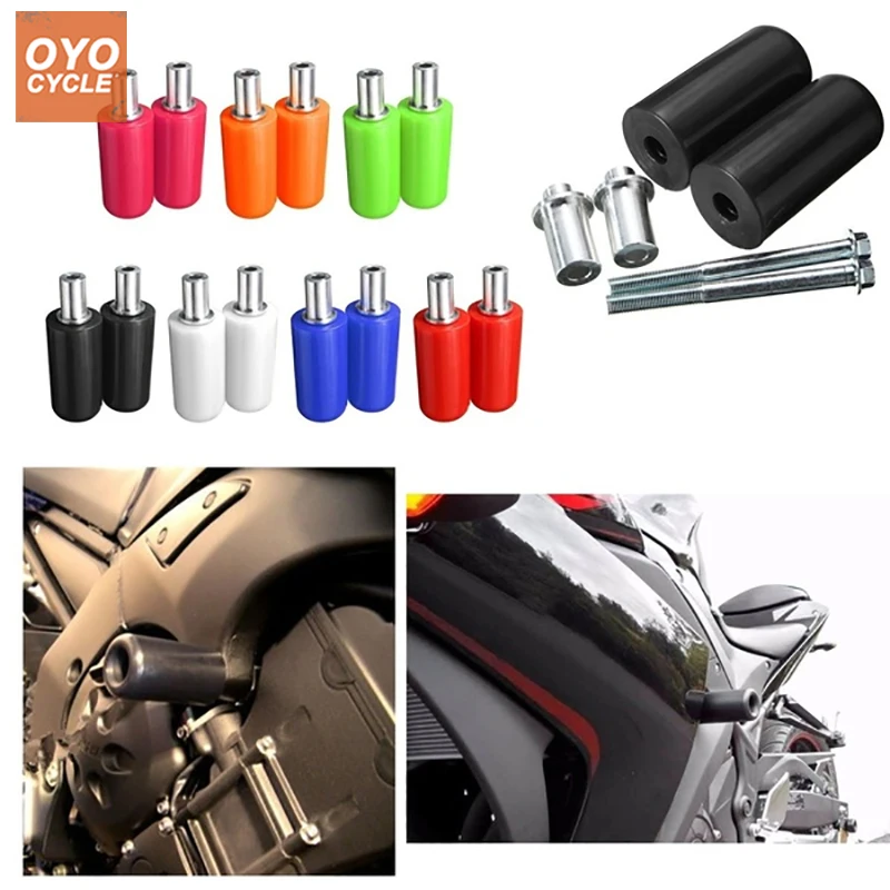 

10mm Motorcycle Frame Slider Anti Crash Pad Falling Protection Moto For Suzuki GSXR600 GSXR750 GSXR1000 GSX 1300R HAYABUSA
