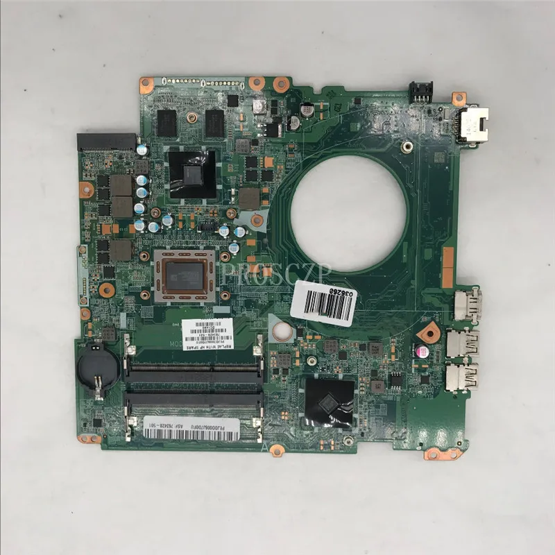 

For 17 17-F 763428-001 763428-501 766904-001 laptop motherboard DAY23AMB6C0 DAY23AMB6F0 A10-5745M CPU 260M 2GB DDR3 100% Tested
