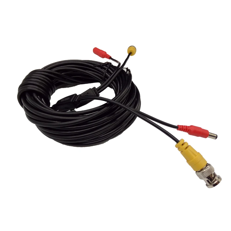 Evolylcam 16FT 5M BNC+DC Plug Cable For Analog AHD CVI CCTV Security Surveillance Camera DVR Kit System Video Power Accessories Evolylcam 16FT 5M BNC+DC Plug Cable For Analog AHD CVI CCTV Security Surveillance Camera DVR Kit System Video Power Accessories