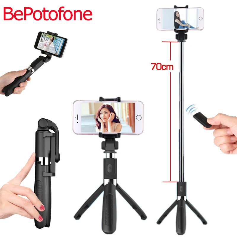 

NEW Selfie Stick Tripod Stand 3 in 1 Extendable Monopod Bluetooth 3.0 Remote Phone Mount for iPhone X 8 Android SmartPhone