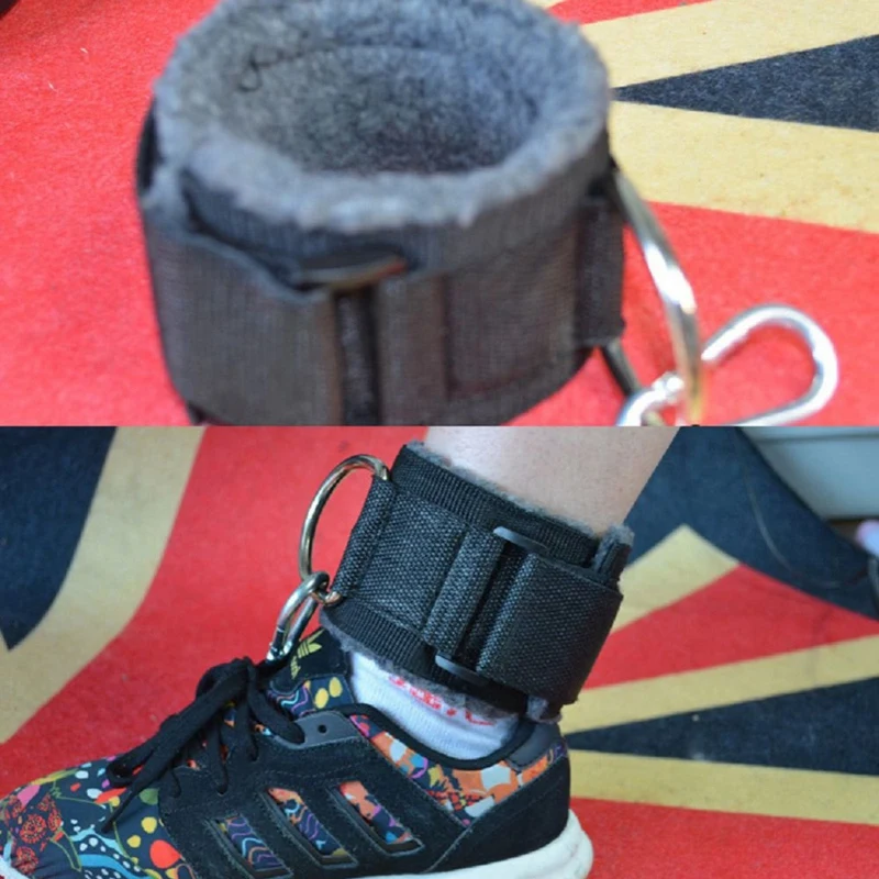 1 زوج الجسم بناء المقاومة العصابات الكاحل صفعة الأشرطة ل اللاتكس أنابيب تجريب الساق الحرس ل رياضية استخدام أجهزة لياقة بدنية