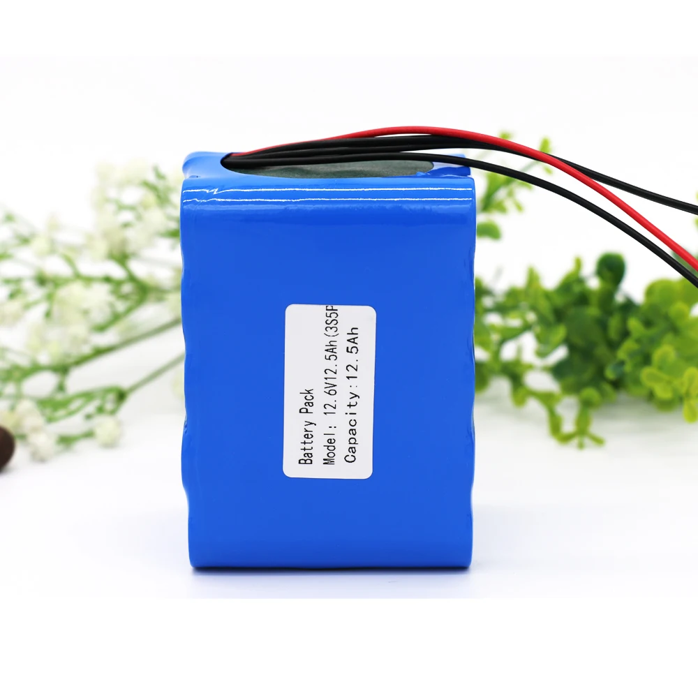 KLUOSI 3S5P 12V аккумулятор 11,1 V/12.6V12500mAh литиевая батарея с 25A баланс BMS светодиодный светильник резервного питания