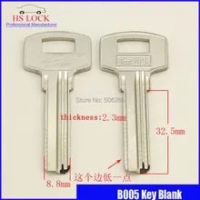 Baili левой Ванна ключ пустой гражданской слесарные инструменты ключ пустой вертикальной ключевых резки ключи эмбрион B005