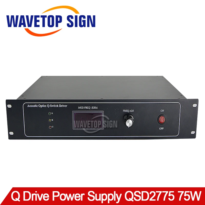 

WaveTopSign QSD-2775 Q Drive Power Supply 75W YAG Laser Mark Machine Q Driver 75W Switch Power Supply