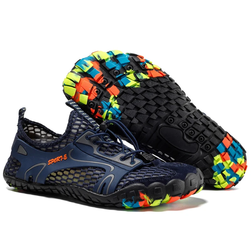 

Multifunction Men Hiking Shoes Travel Shoes Outdoor Non-slip Wear Sneakers Climbing Sports Shoes Men Quick-dry Air Water Shoes