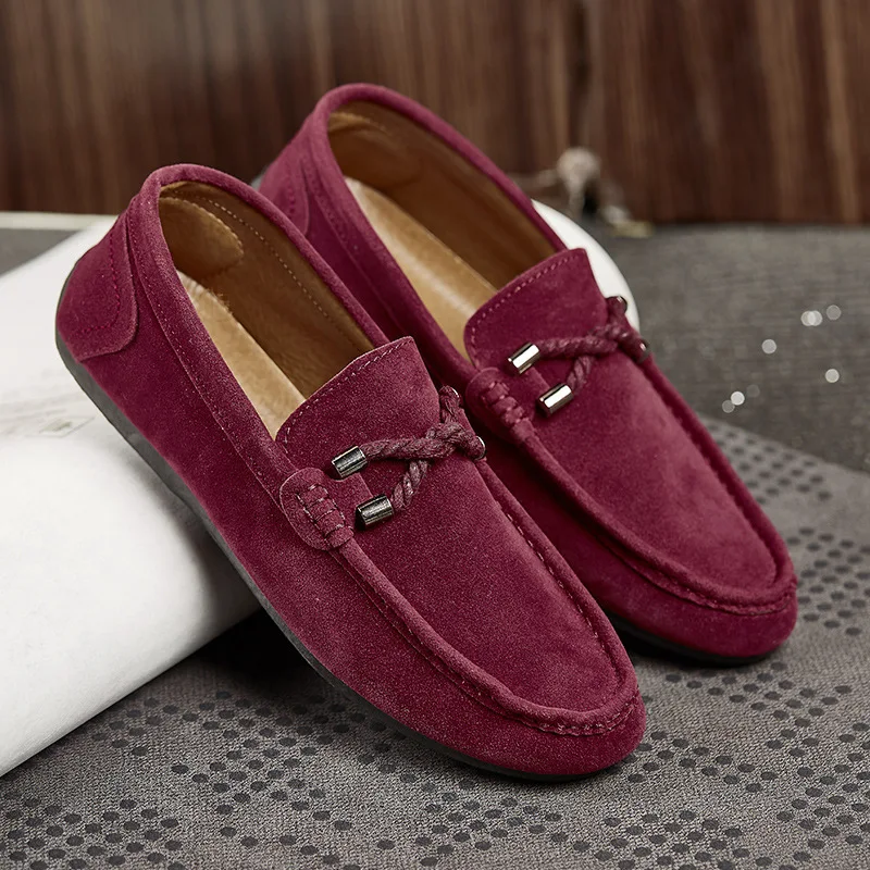 

Men Shoes Fashion Casual Loafer Oxfords Man Low-cut Slip-on Flat Europe Gentry Brand Design High Quality Leather Shoes Promotion