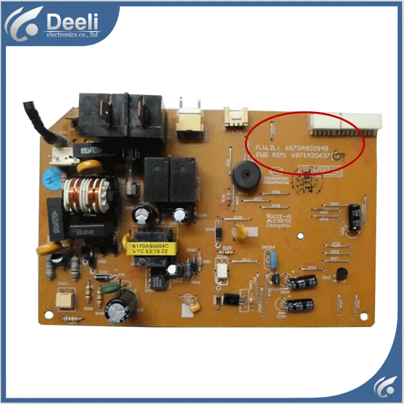 

95% new good working for air conditioning Computer board 6870A90254B 6871A20591Q control board on sale