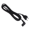 Cord Cable Lead for TV Printers Cameras PS4 PS3 1m/2m/3m/5m EU 2-prong to Figure 8 C7 Right Angled EU Euro AC Power ► Photo 1/6