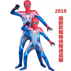 Одежда для Хэллоуина «Капитан Америка», детская одежда «Человек-паук», одежда «Человек-паук», колготки, накидка Супермена