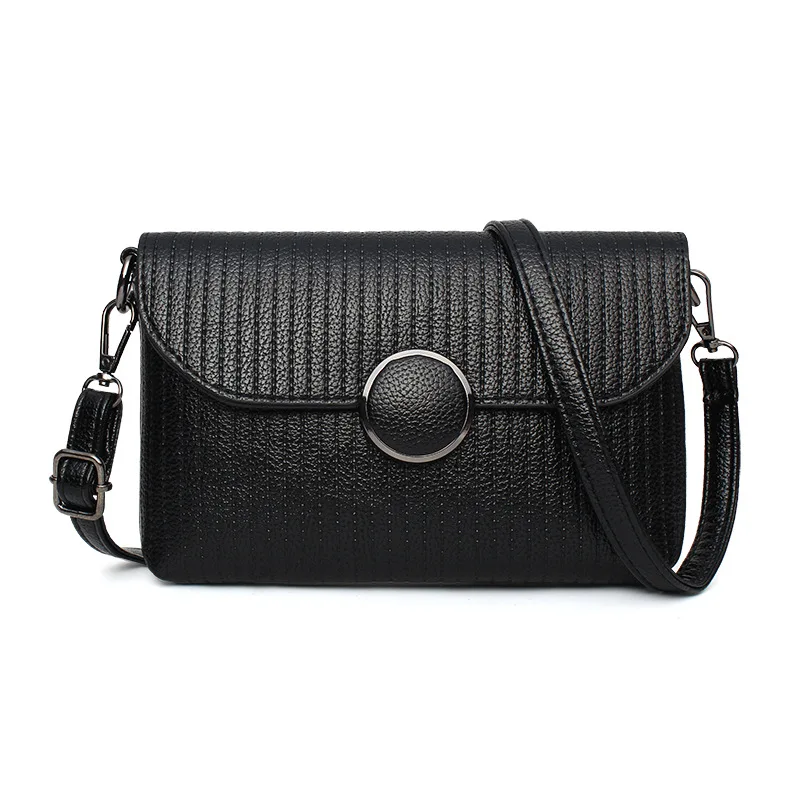 

Fashion Crossbody Bags for Women Leather Stripes Shoulder Bags Female Bag Ladies Handbag Solid Messenger Bags bolsa feminina