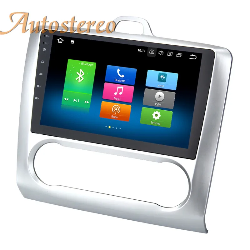 Flash Deal DSP Android9 4+64 Car GPS navigation For Ford Focus 2004-2011 no DVD player Auto stereo multimedia head unit PAD tape recorder 3