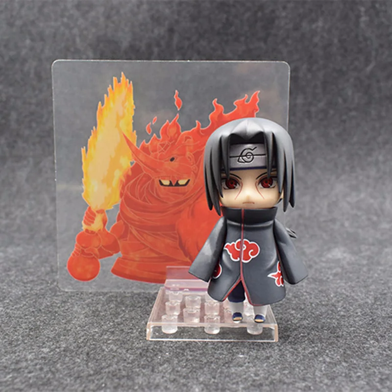 Naruto Shippuden Uchiha Itachi мини фигурка 820 # ПВХ игрушка Brinquedos аниме 10 см|figure toy|naruto shippudenuchiha