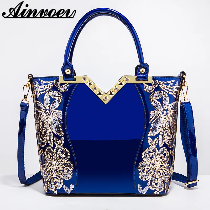 cobalt blue purse