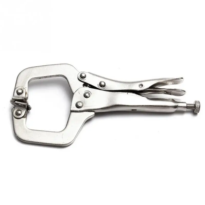 

Hand Plier 6/9/11/14/18 inches Alloy Steel C Clamp Fixed Flexible head Vise Grip Locking Welding Quick Pliers Wood Tenon Locator
