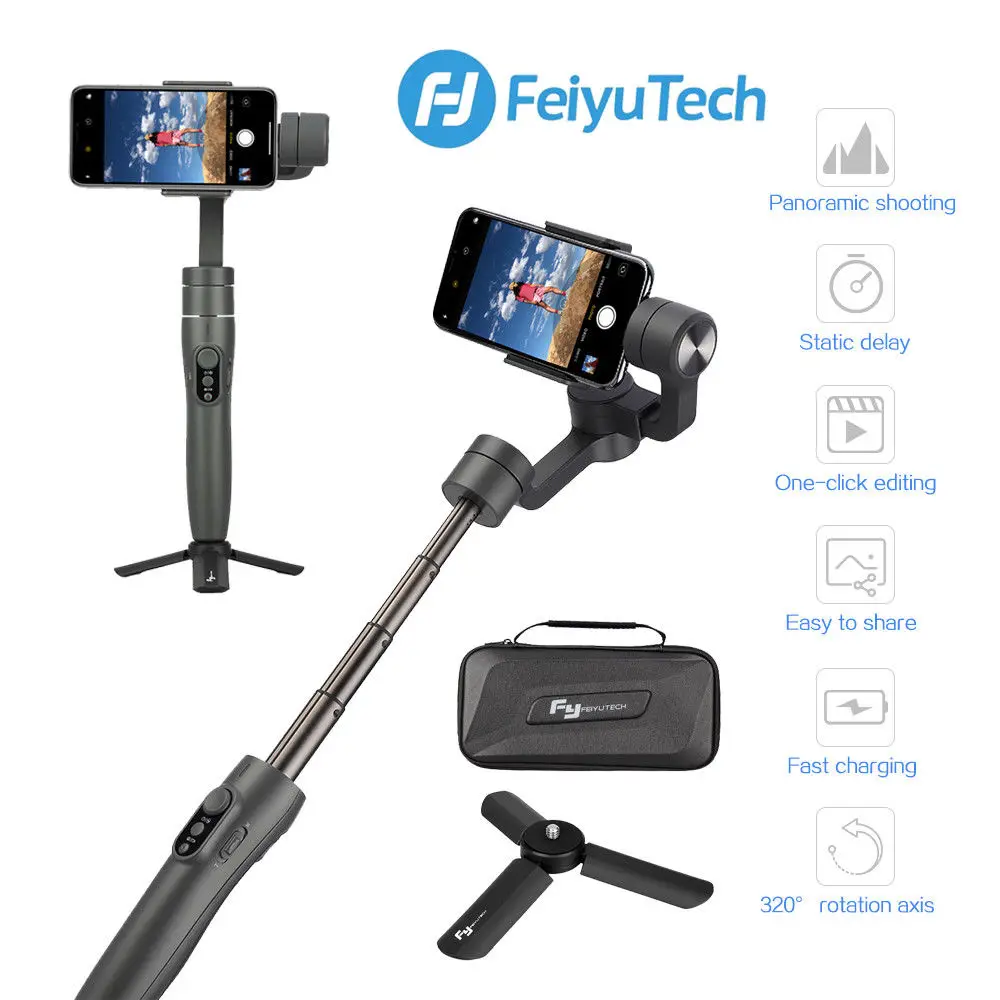 

Original Feiyu Tech Vimble 2 Extendable 3-Axis Gimbal Stabilizer Handheld For Smartphone