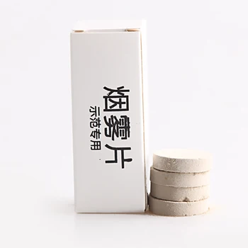 

10pcs/box Smoke Tablets White Smoke Effect Show Round Photography Aid Toy Divine Halloween Party DIY Decorations for Home AC001