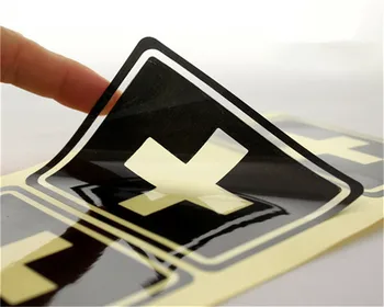 

1000pcs Customized Digital Vinyl Clear Black Labels Stickers Custom Printed Transparent PVC Adhesive Lables