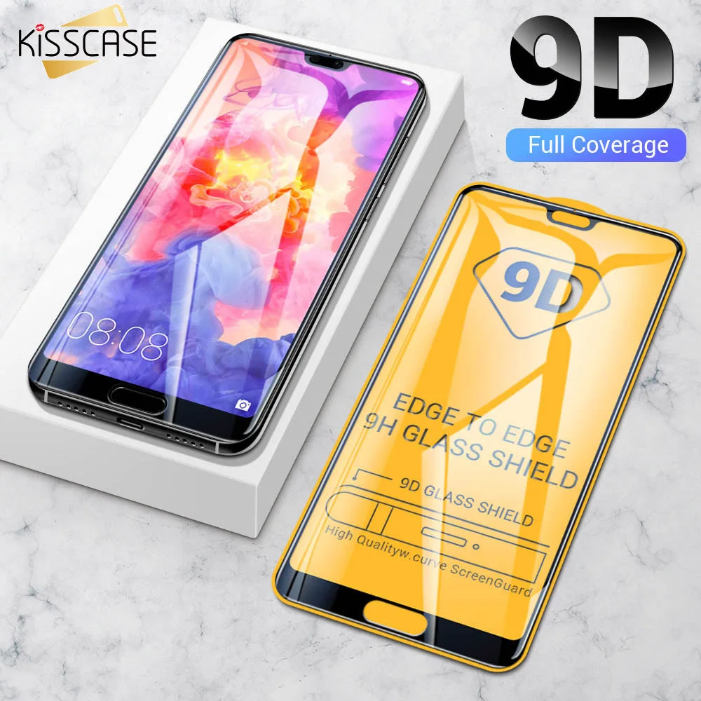 

KISSCASE Tempered Glass Film For Samsung A50 A70 A30 S10E M20 9D Full Screen Protector For Samsung Galaxy A7 A9 A6 A8 Plus 2018