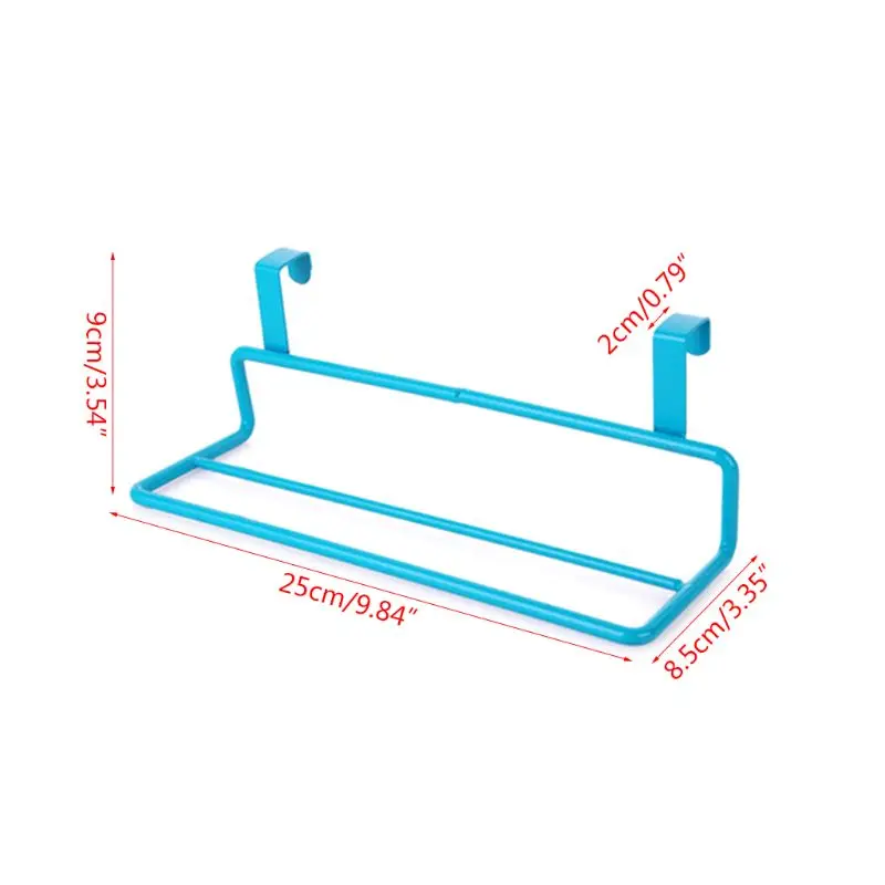Над дверью полотенца стойки двухполюсный бар висит держатель Ванная комната на полку кухонного шкафа рельсы держатель