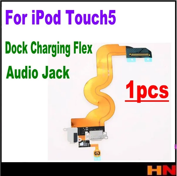 

1pcs Home Menu Button 3.5mm Audio Jack Headphone Charger Dock USB Charging Port Connector Flex Cable for iPod Touch 5