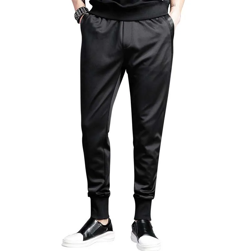 Модные тренировочные штаны Для мужчин Повседневное Мода шаровары Хип-хоп брюки джоггеры брюки мужской одежды