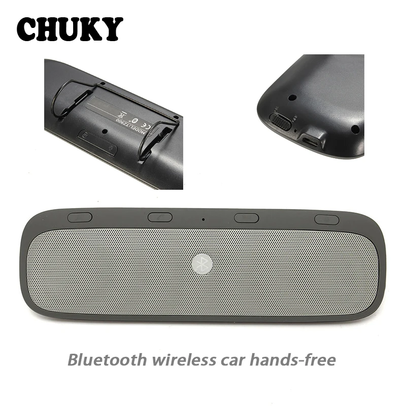CHUKY Bluetooth автомобильный комплект динамик громкая связь беспроводной телефон для