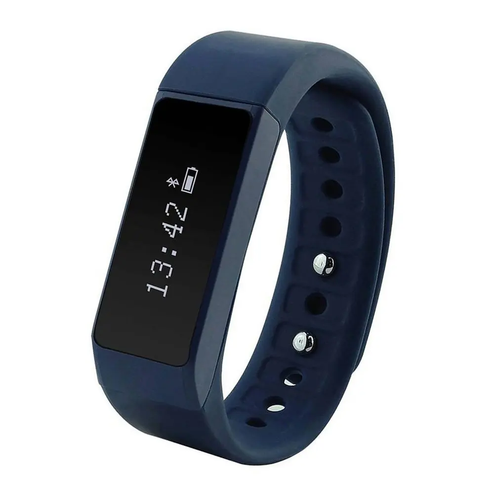 Time owner I5 Plus умный Браслет Шагомер для измерения физической активности водонепроницаемый смарт-браслет для iOS Android Xiaom samsung смарт-браслет - Цвет: Синий