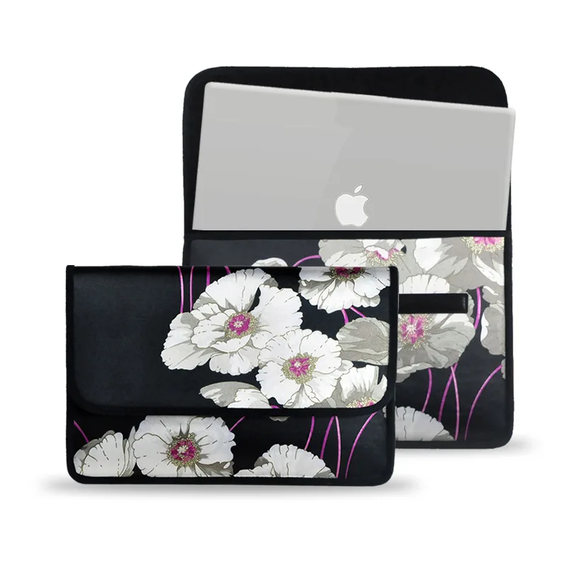 2017 пользовательских laptop bag для MacBook Air 12 ''11.6 дюймов Retina случае Тетрадь компьютер Сумки для Для женщин мягкая сумочка 13.3
